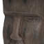 Table d'appoint d'extérieur, tabouret de table de bout à piédestal Moai, pour la maison