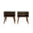 Frame Upholstered Bed With 2 Nightstands