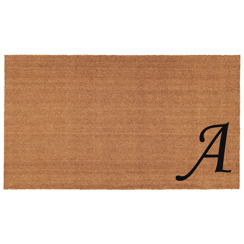 Tapis d'entrée antidérapant Zebrowski, Rectangle 2 pi x 3 pi, A
