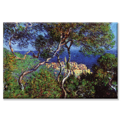 'Bordighera' by Claude Monet Painting Print