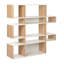 Durhamville 120 cm H x 90 cm W Geometric Bookcase