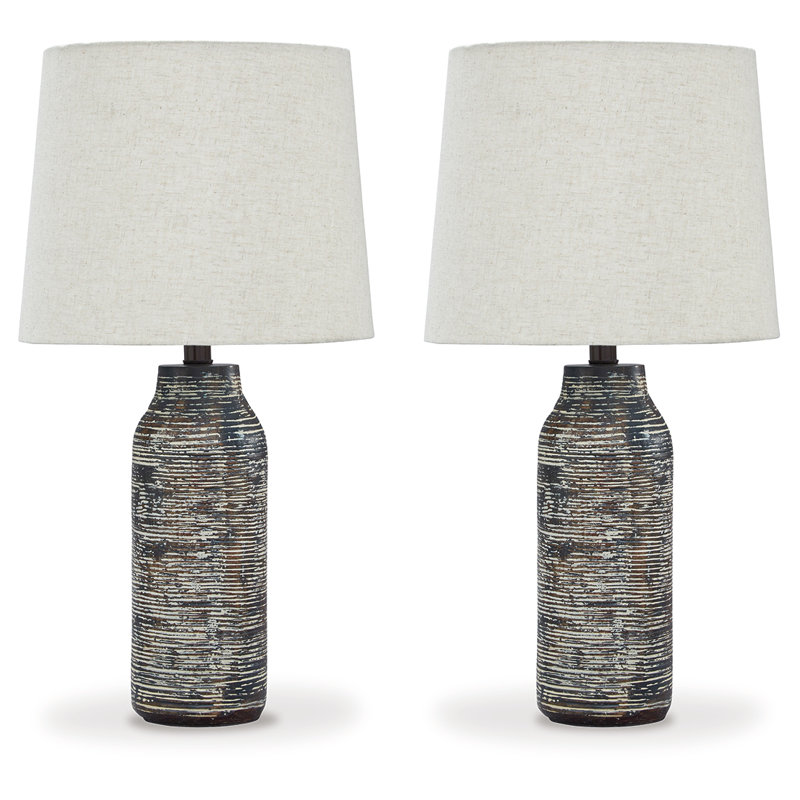 Ensemble de lampe de table 25,5 "Evalyn