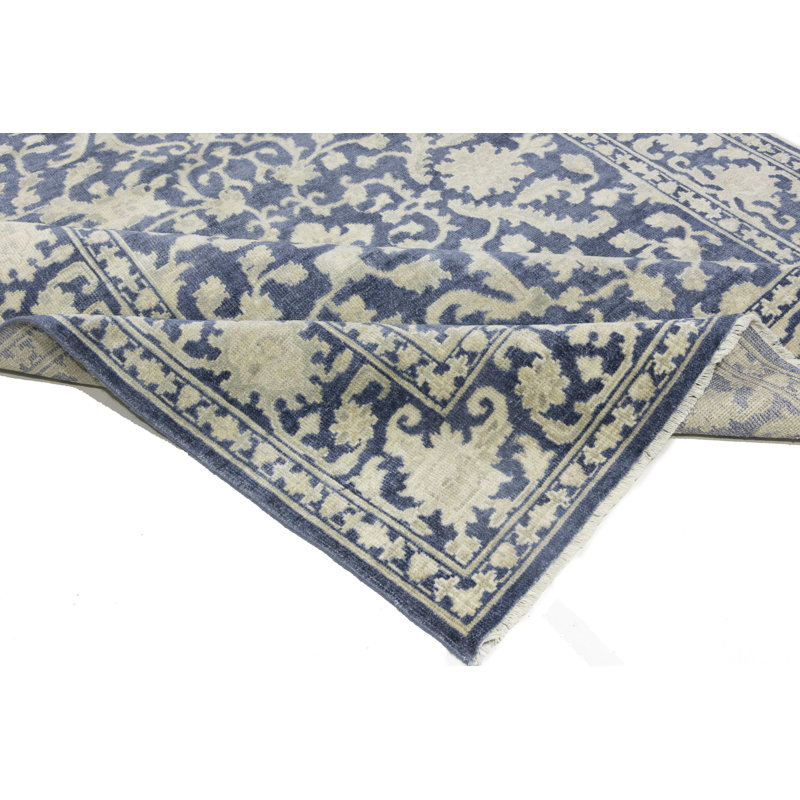 Tapis oriental en laine Elanaz, Rectangle 7 pi 9 po x 10 pi