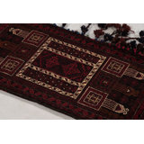 Antique Hand Knotted Wool Area Rug