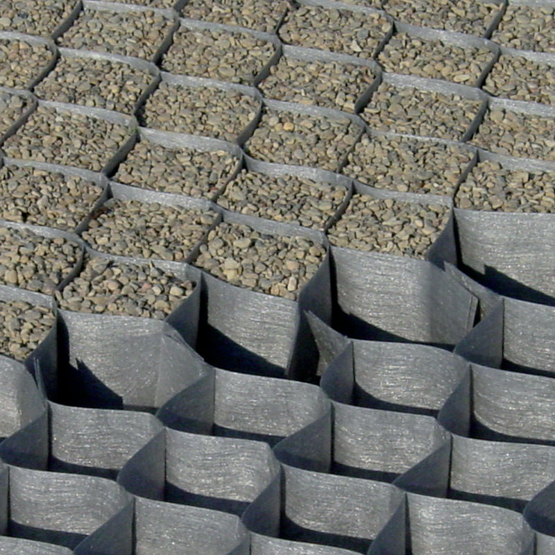 Ground Grid Stabilization System Shade Cloth and Cover, 2" H x 300" W x 48" D