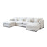 Kyna 6 - Piece Slipcovered Sectional