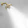 Single Handle 1-Spray Round Rain Shower Faucet Set 1.8 GPM With High Pressure Shower Head