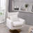 360-Degree Swivel Accent Chair with a Pillow-2016604943