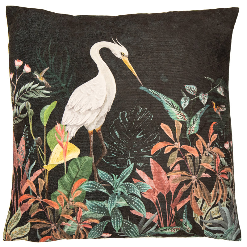 Akiera Abstract Green Sqaure Cushion