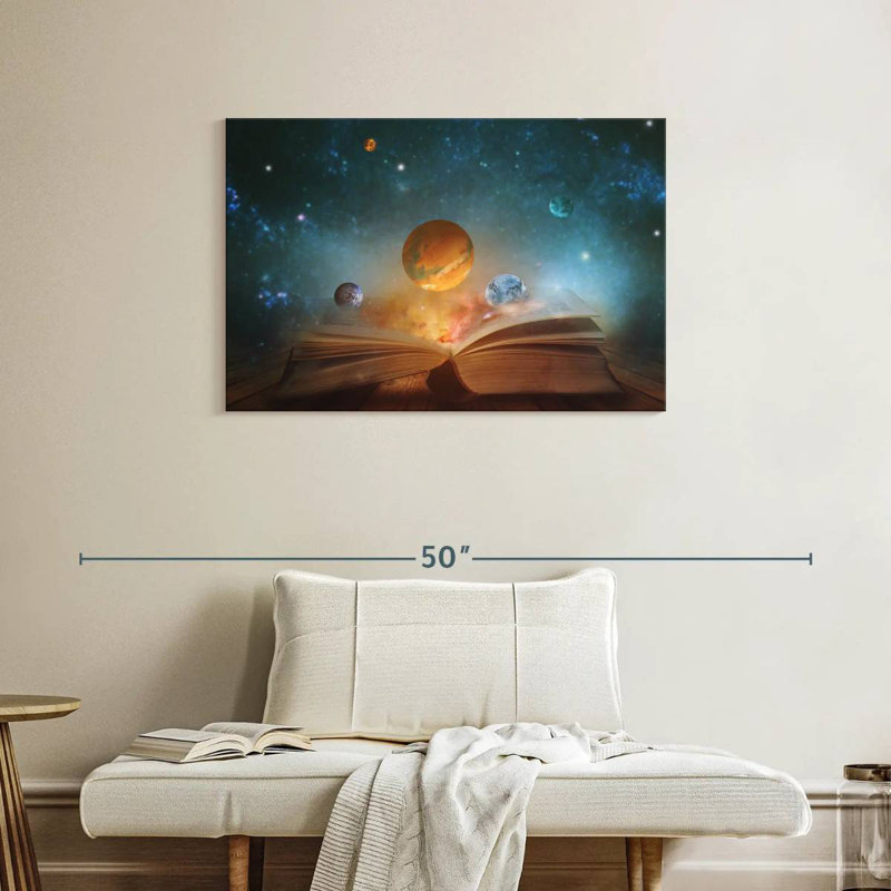 Oberle Galaxy Book, 24" H x 36" W