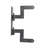 Reversible Overlay Hinge