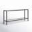 Hera 62'' Glass Top Console Table-595590061