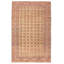 Tapis intérieur en laine 6 pi 5 po x 9 pi 7 po à la main one-of-kind-noué la 1990 keisari crème Kady