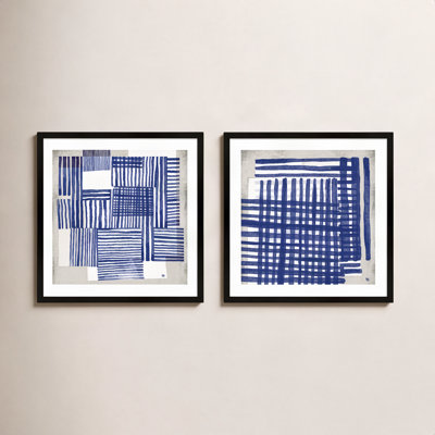 Weaving 2-Piece Painting Set by Marco Marella