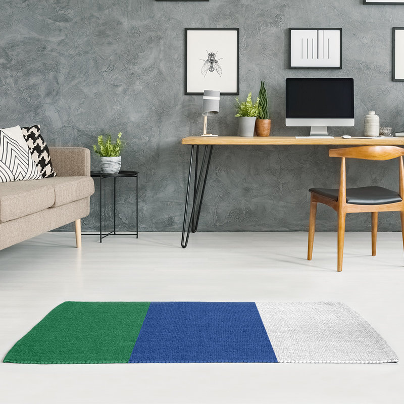 Chenille Indoor Rug, Rectangle 5' x 7'