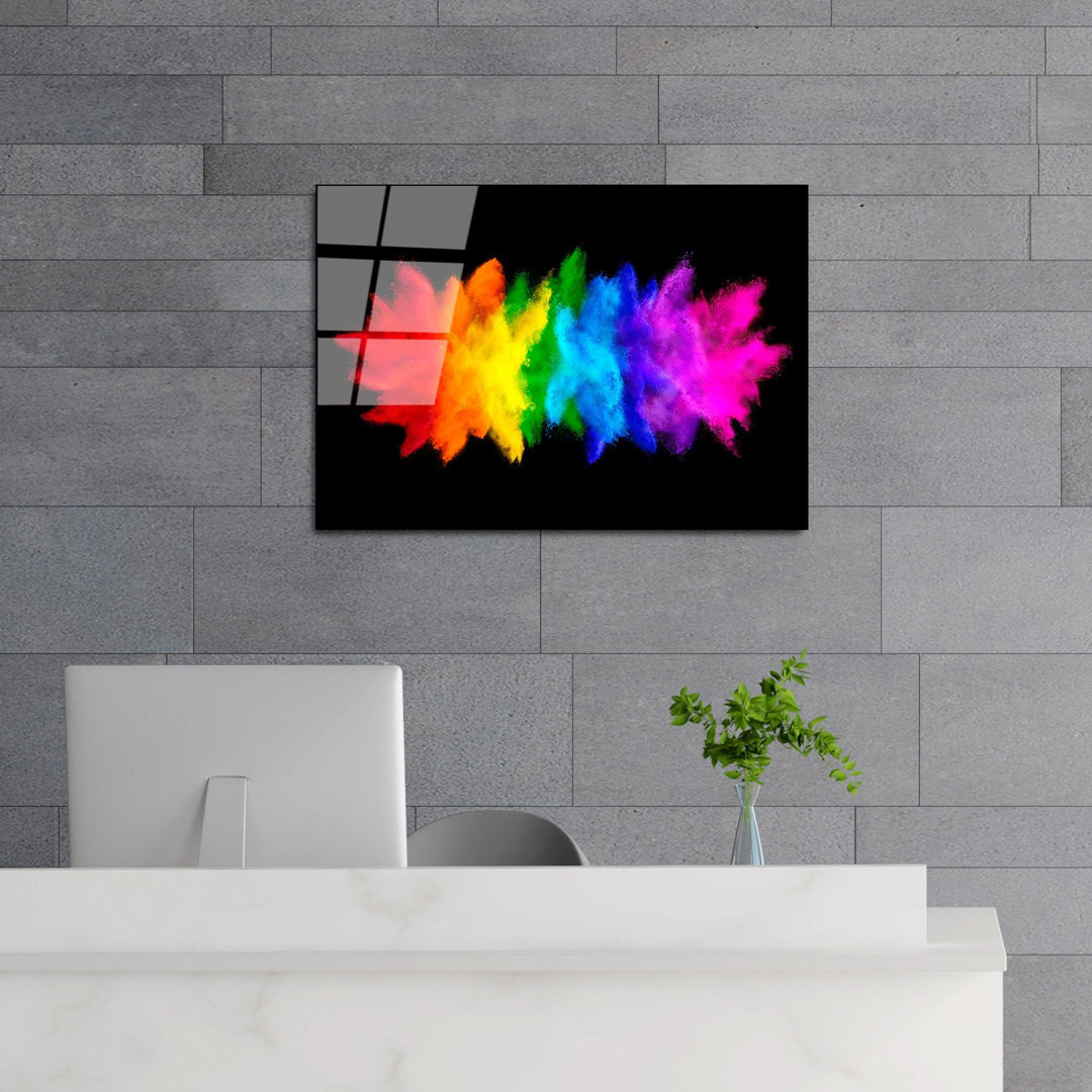 Decorative Tempered Glass Painting