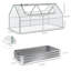 Lit de jardin surélevé galvanisé 6 pi x 3 pi Outsunny-116836840