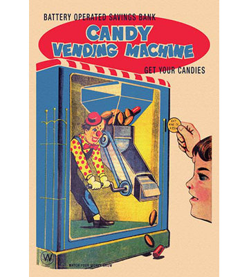 " Candy Vending Machine "