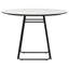 Round Metal Base Dining Table