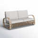 Sintra 66.1'' Outdoor Loveseat with Cushions