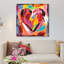 «Colorful Expressions I» par Carolee Vitaletti, impression sur toile tendue-27889500-71544393