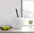 Innila 18" White Apple Sculpture Extra Large Home Decor -1335922179