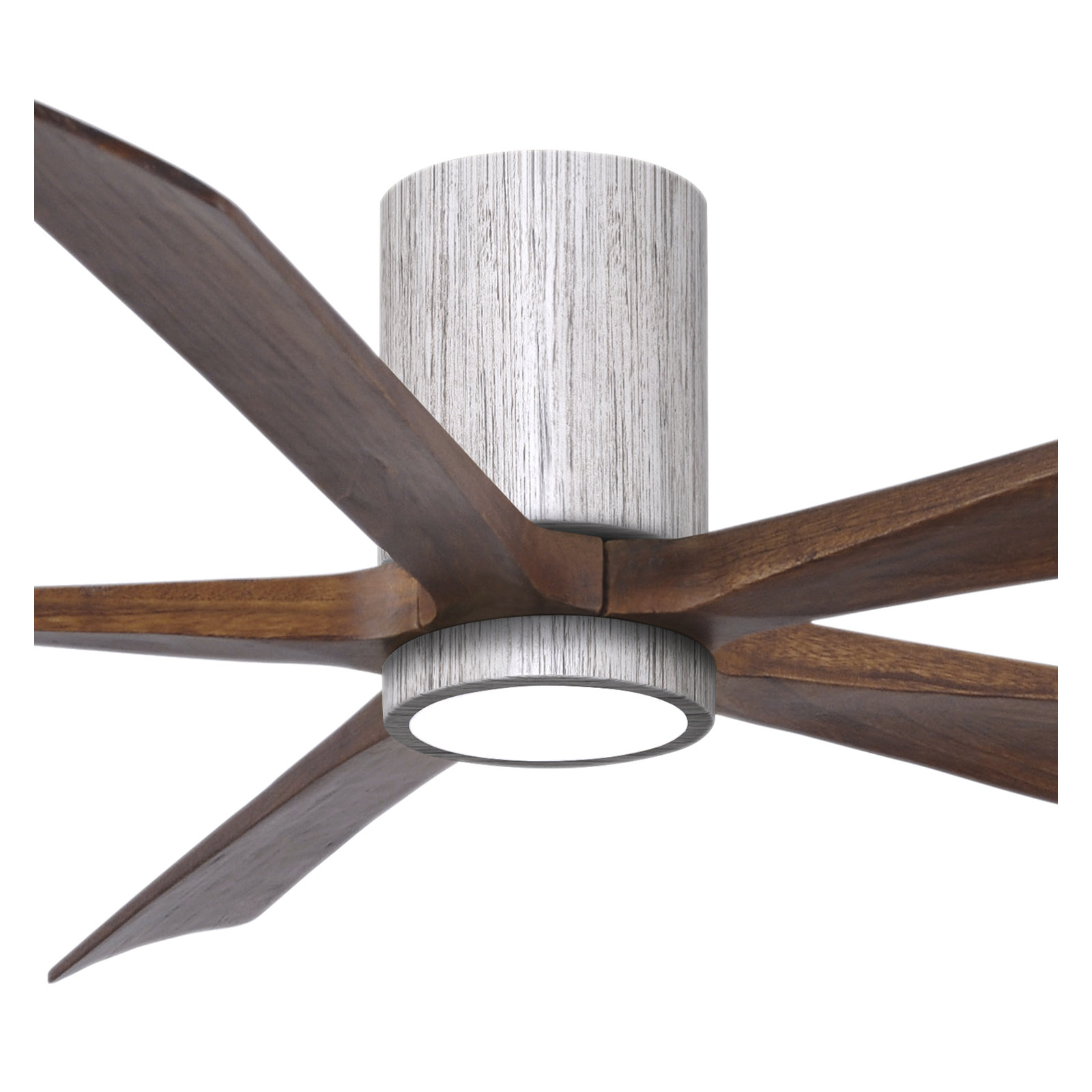 Irene 5 - Blade LED Ceiling Fan with Light Kit Included, Barn Wood Tone, 60", Walnut Tone
