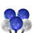 Blanc pur / bleu est en rupture de stock