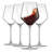 JoyJolt Layla Red Wine Glasses