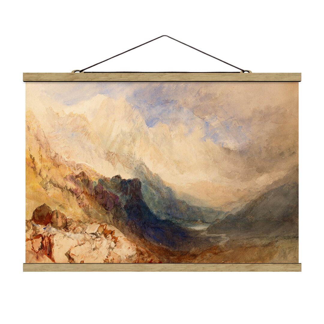 Stoffbild Valle D'Aosta von William Turner