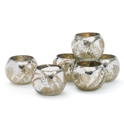 Porte-votive en verre vierge