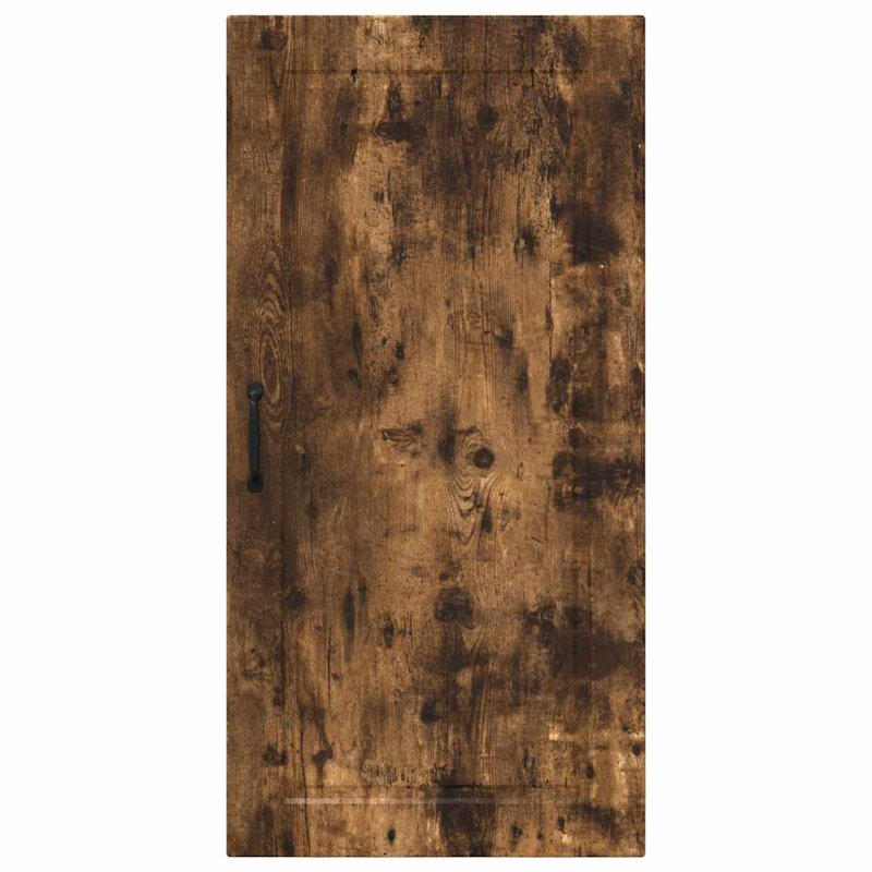Vidaxl Kitchen Wall Cabinet White 40 X 31 X 100 Cm Engineered Wood, 100cm H x 50cm W x 31cm D, Smoked Oak