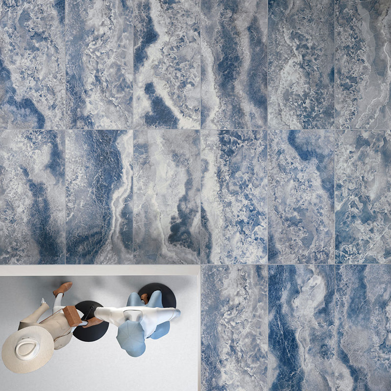 Eterna Onyx 24 x 48 Aquaris, Blue