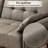 Faux Leather Futon Sofa Bed with Adjustable Armrest and Backrest-394392189