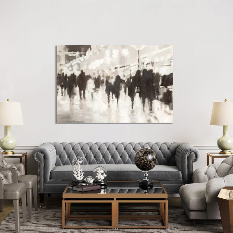 « Nocturne » par Ethan Harper, reproduction d’art, H 40 po x l 60 po x 1,5 po, Toile tendue, Pas de tapis