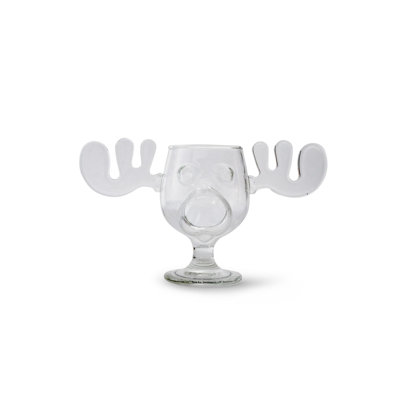 Grande tasse d'orignal en verre Ellyonna National Lampoon's Holiday Christmas | Peut contenir 8 onces