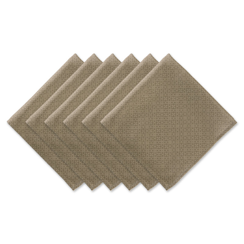 Serviette 20 po Jakevious, Marron