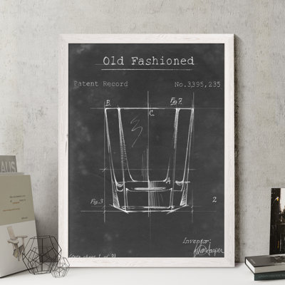 " Barware Blueprint I " by Paul Cezanne