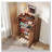 28.74" Storage Coffee Bar Cabinet With  2Doors & Shelves