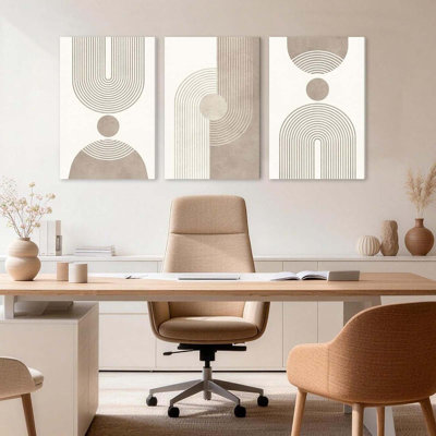 3 Piece Wrapped Canvas Wall Art