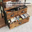 118cm H x 58cm W Metal Bookcase