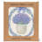 Lavender Wreath Dishcloth