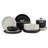 16 Pieces 100% Porcelain Dinner Set,