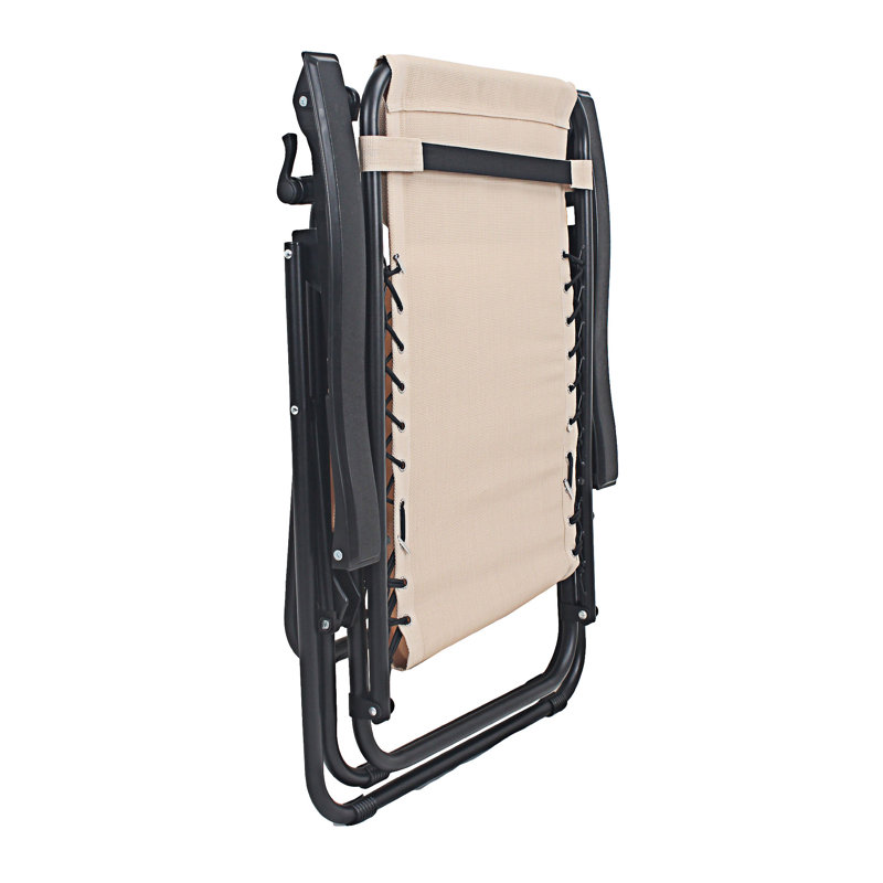Zero Gravity Folding Lounge Chair, Khaki