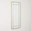 Block Rectangle Stainless Steel Mirror