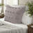 Hypoallergenic Polyester Bedding Set, Grey Comforter With Jacquard Style