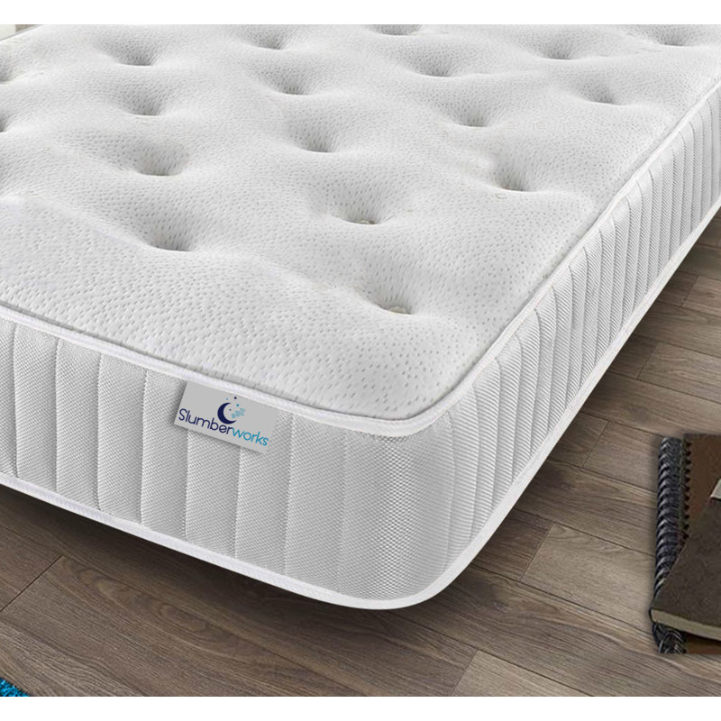 Slumberworks Open Coil Mattress, Small Single (2'6)