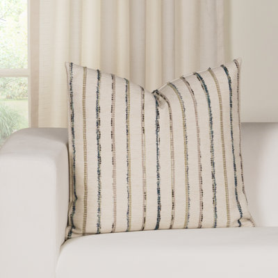 Siscovers Free Flow Textured Stripe Throw Pillow