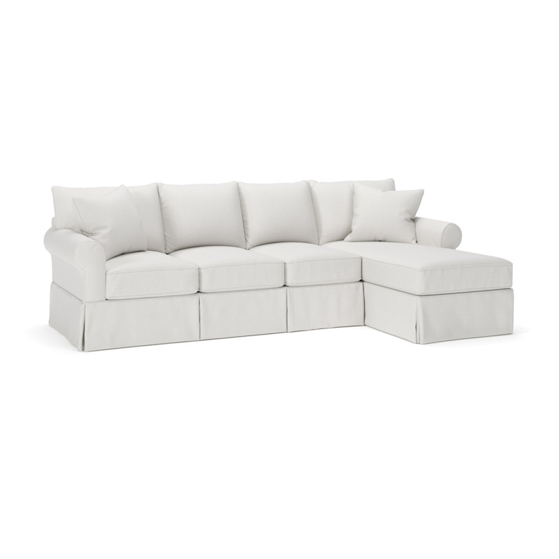 Canapé modulaire avec canapé-lit Friedman, Face à la droite, Beige Macarena
