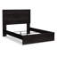 Lit à panneau, commode, miroir et table de chevet Belachime-2001946082-2001946108